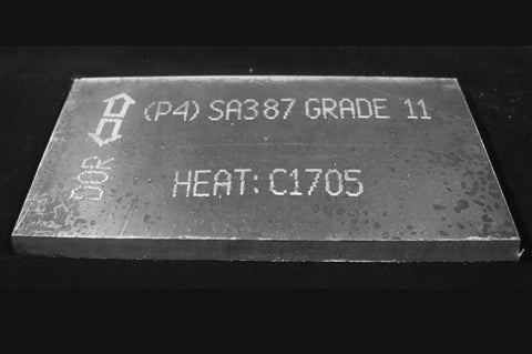 (P4) 1/2" SA387 Grade 11 Class 2